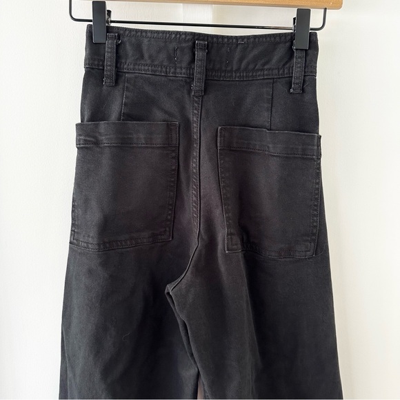 ZARA white high waist Marine jeans - Picture 5 of 6